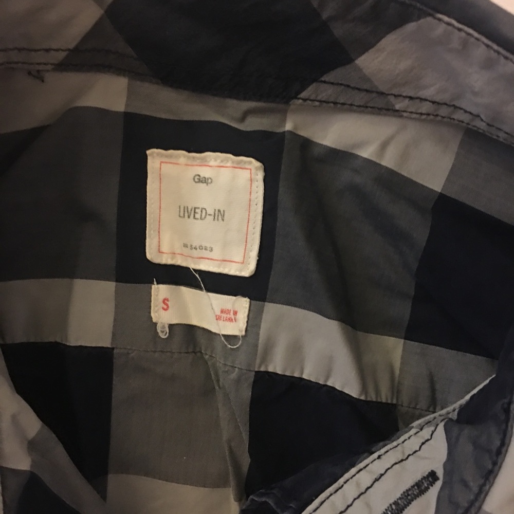 Plaid Gap Button Down - image 8